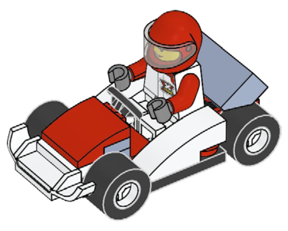 Dirk Drifter's First Racing Car — 1