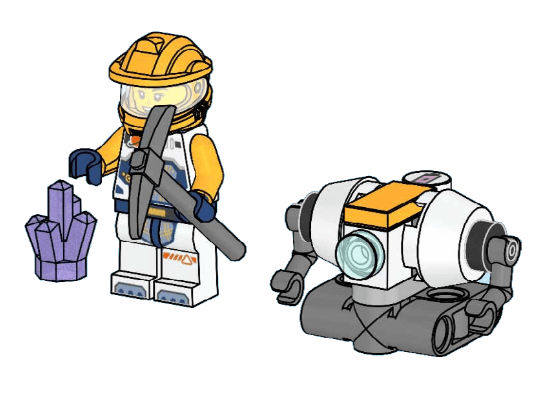 Astronaut & Robot — 1