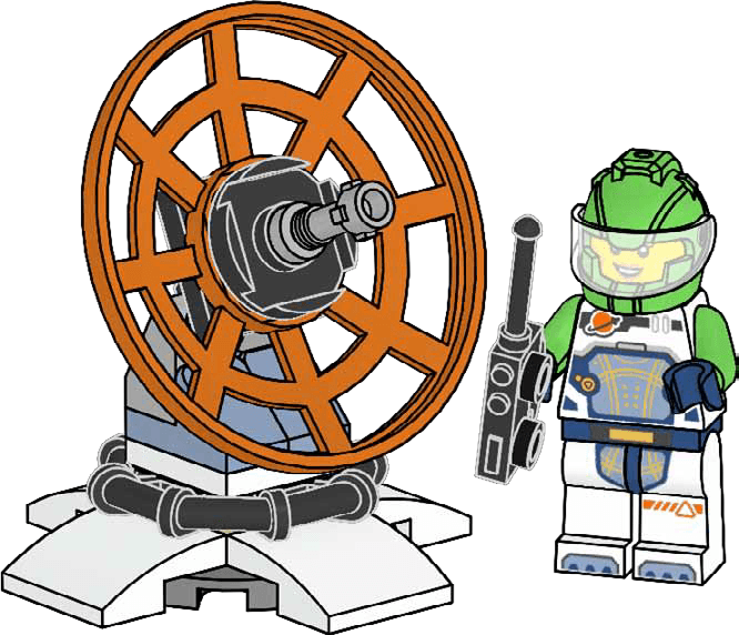 Astronaut and Radio Station — 1