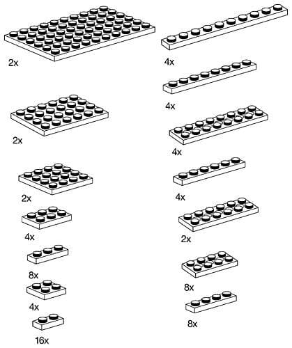 Plates Yellow