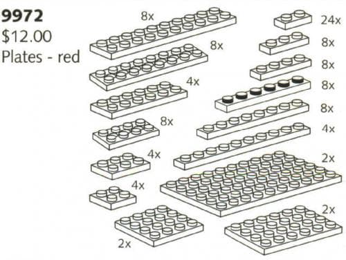 Plates (Red)