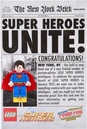 Super Heroes Unite - Superman - New York Comic-Con 2011 Exclusive — 1