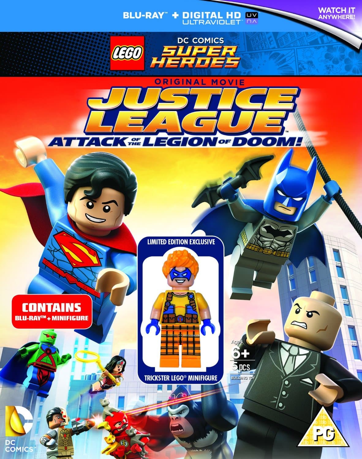 DC Comics Super Heroes: Justice League: Attack of the Legion of Doom! (Blu-ray + Digital) — 1