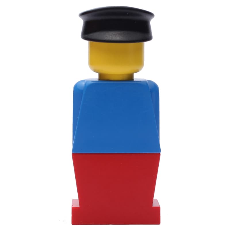 LEGOLAND Blue Torso, Red Legs, Black Hat