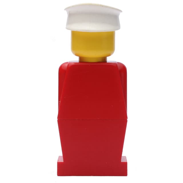 LEGOLAND Red Torso, Red Legs, White Hat
