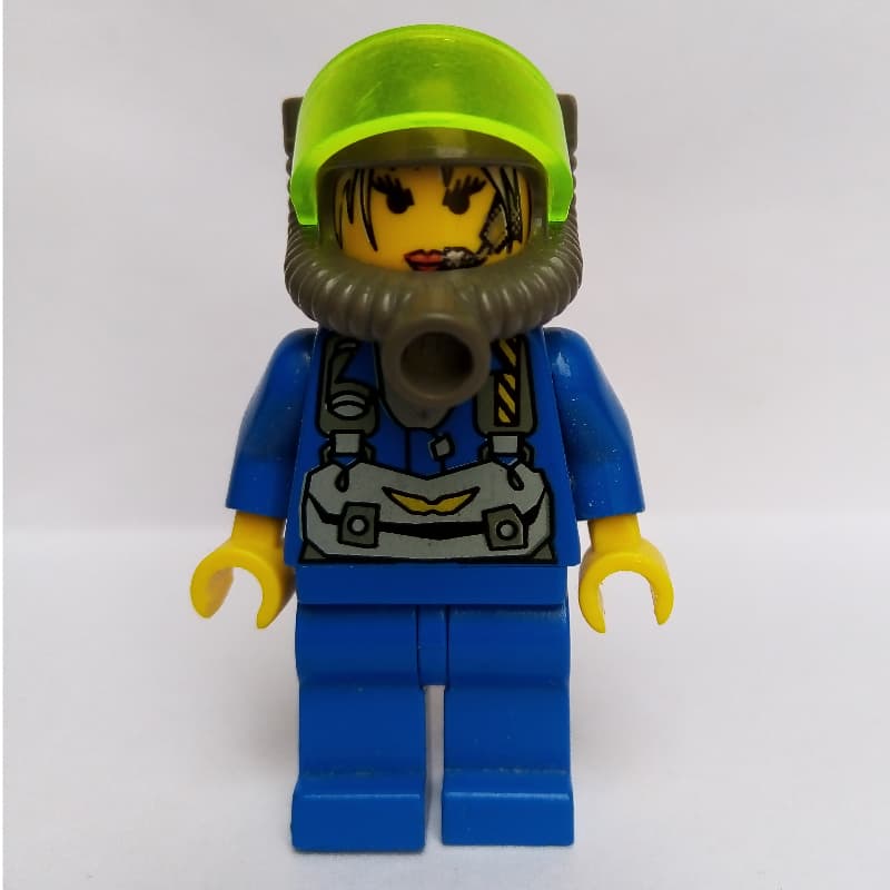 Jet, Trans-Neon Green Visor