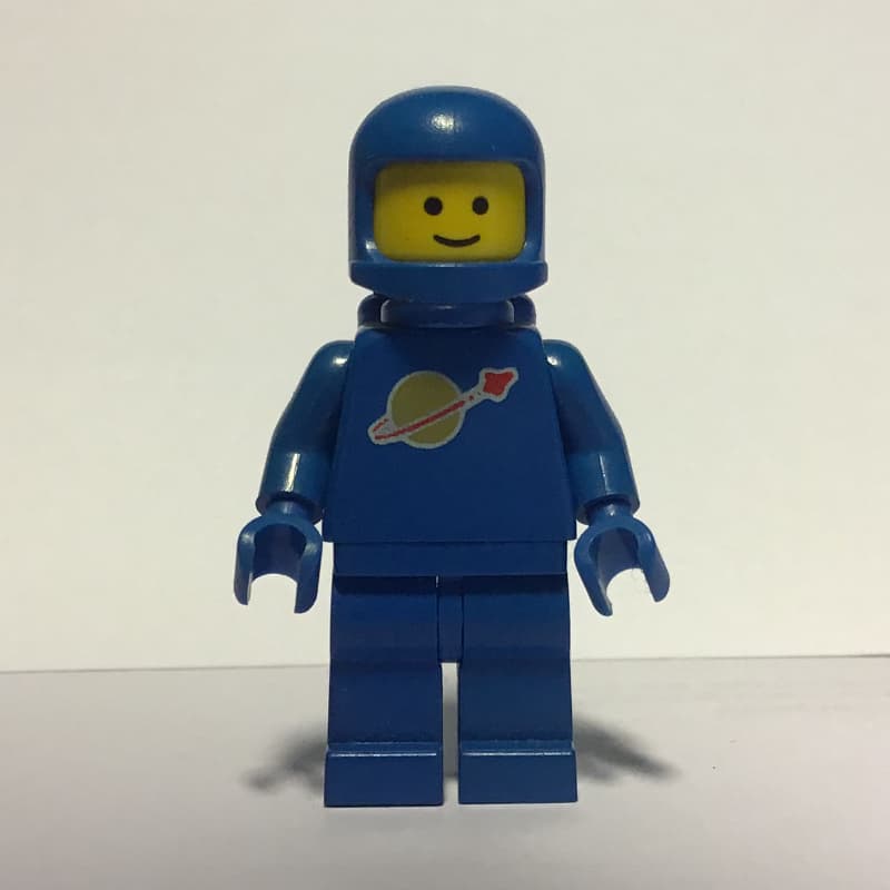 Classic Spaceman, Blue with Airtanks (3842b Helmet)