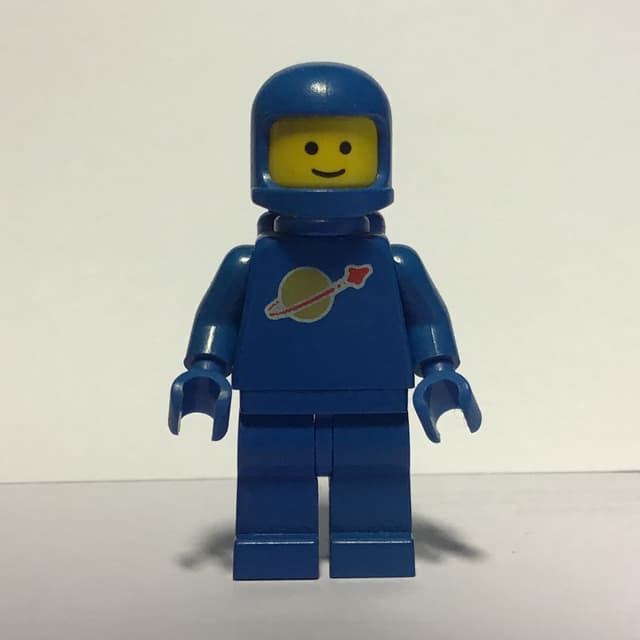 Classic Spaceman, Blue with Airtanks (3842b Helmet)