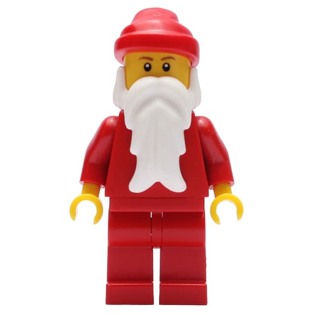 Santa, Plain Red