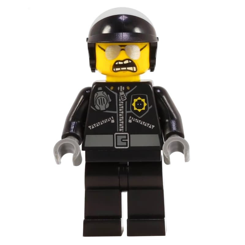 Bad Cop / Good Cop with Wide Angry Mouth