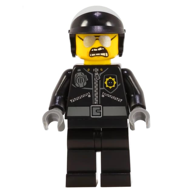 Bad Cop / Good Cop with Wide Angry Mouth