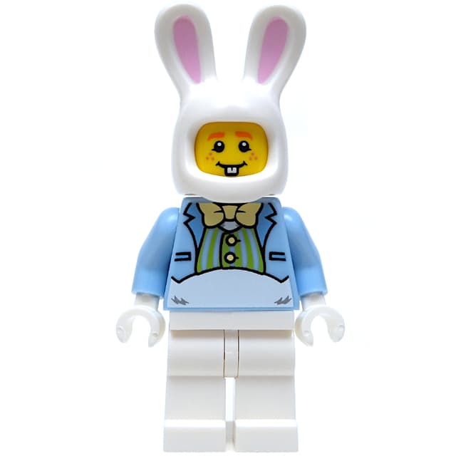 Easter Bunny, Man, Bright Light Yellow Bow Tie