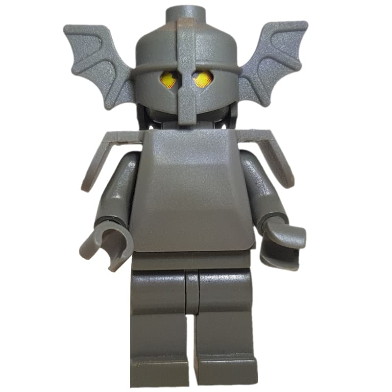 Dragon Fortress Guardian with Bat Helmet