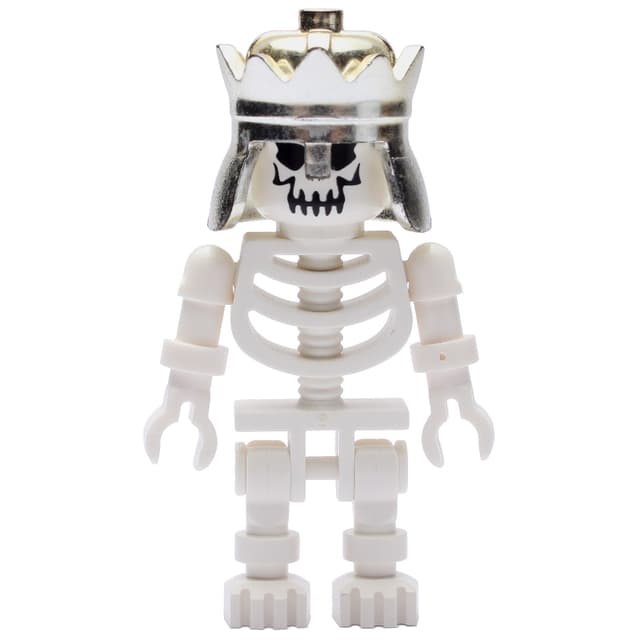 Skeleton, Evil Face, Crown