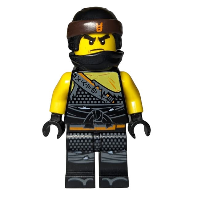 Cole with Orange Asian Symbol on Head Wrap (Hunted)