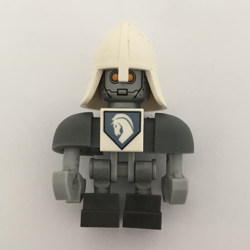 Lance Bot with White Helmet