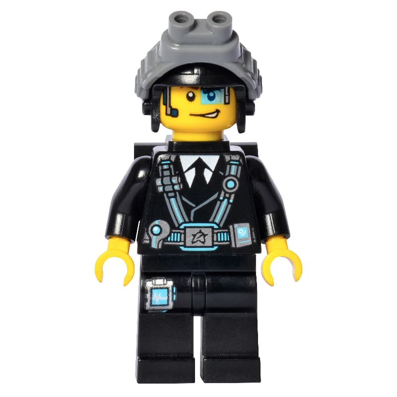 Agent Curtis Bolt with Neck Bracket and Goggles