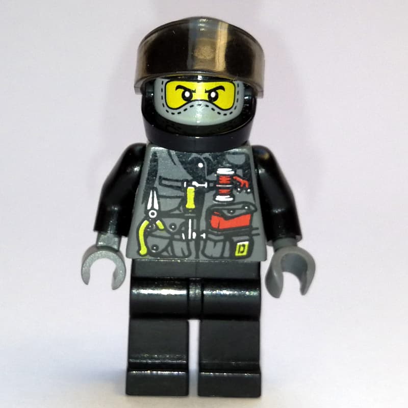 Specs with Tools on Vest
