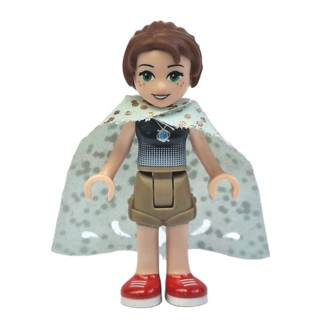 Emily Jones with Long Cape