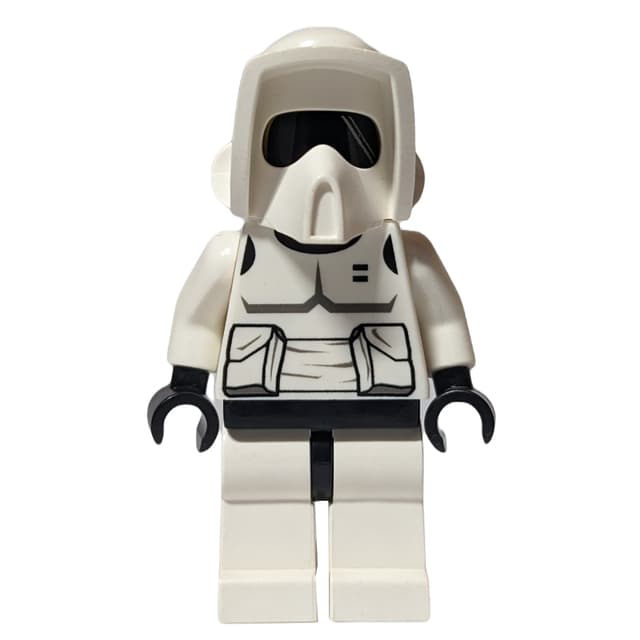 Scout Trooper, Yellow Head with Black Visor