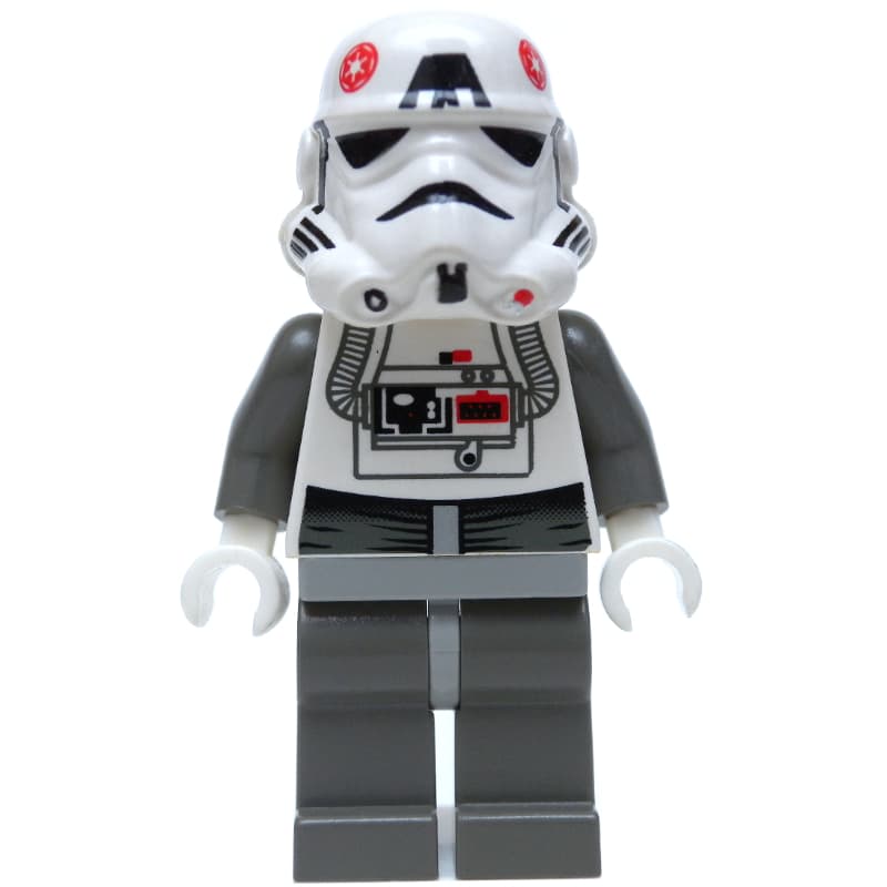 AT-AT Driver, White Uniform, Plain Yellow Head