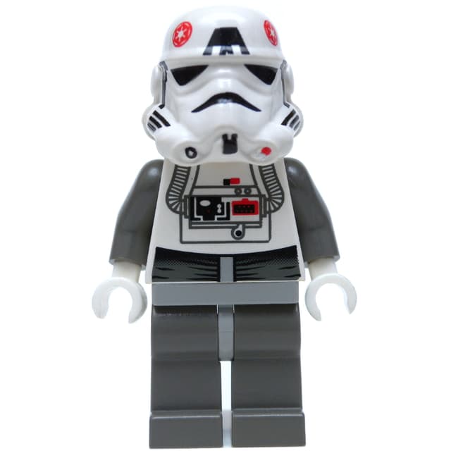 AT-AT Driver, White Uniform, Plain Yellow Head