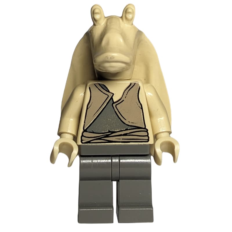 Jar Jar Binks, Plain Head, Tan Torso