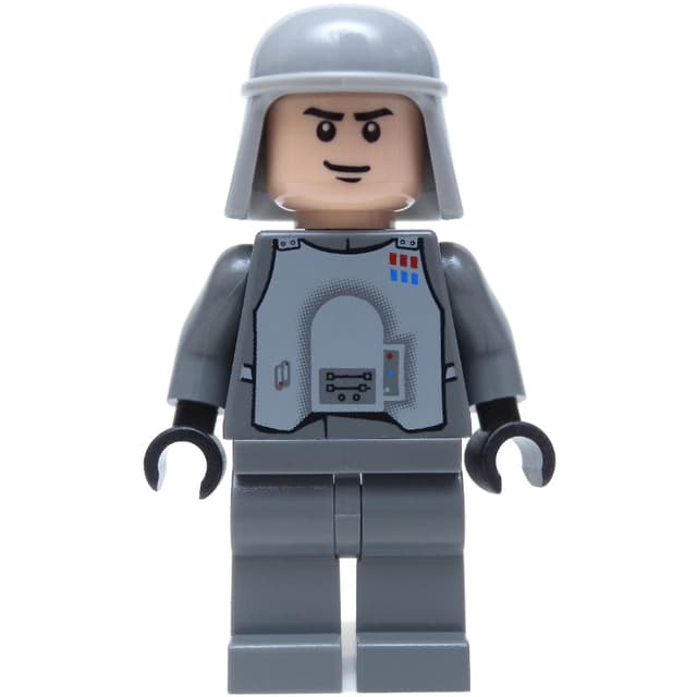 Imperial Officer / Captain / Commandant / Commander, Battle Armor, Dark Bluish Gray Hips