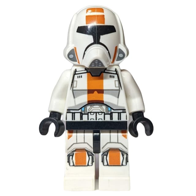 Republic Trooper, Brown Eyebrows and Cheek Lines