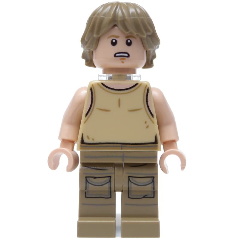 Luke Skywalker, Dagobah Outfit, Tan Tank Top with Neck Bracket