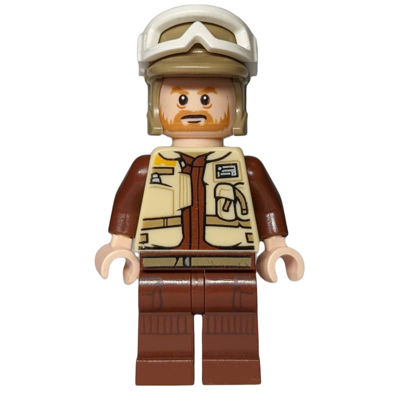 Corporal Rostok / Rebel Trooper with Beard and White Snow Goggles
