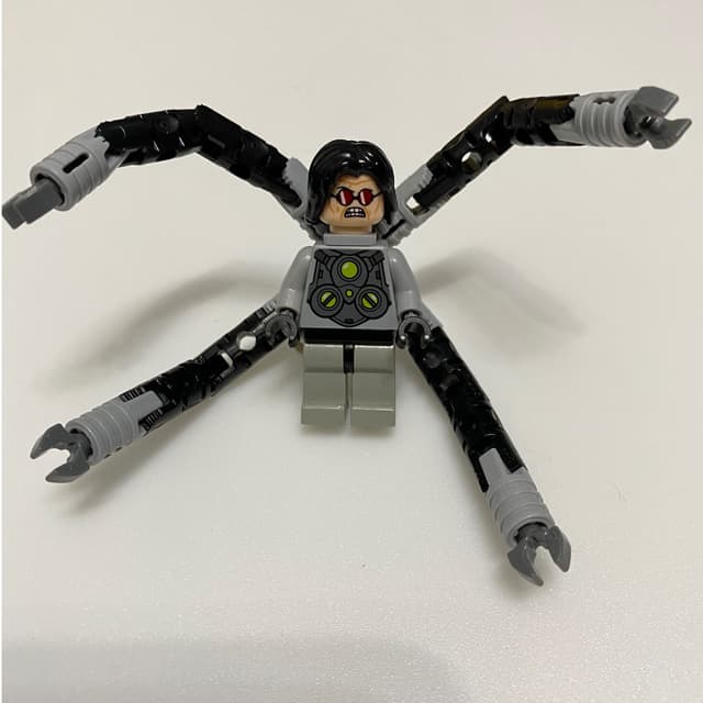 Dr. Octopus / Doc Ock with Red Sunglasses and Light Bluish Gray Suit