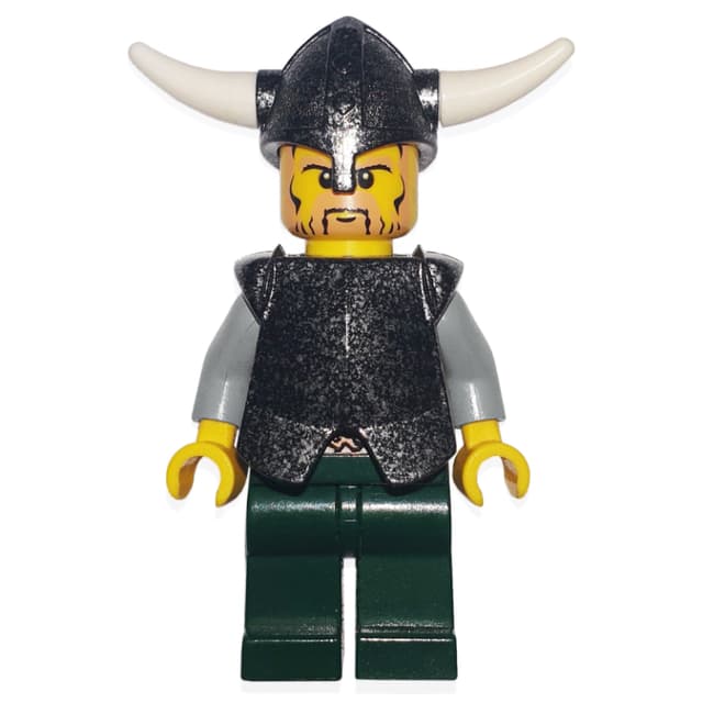 Viking Warrior - Breast Plate, Dark Green Legs