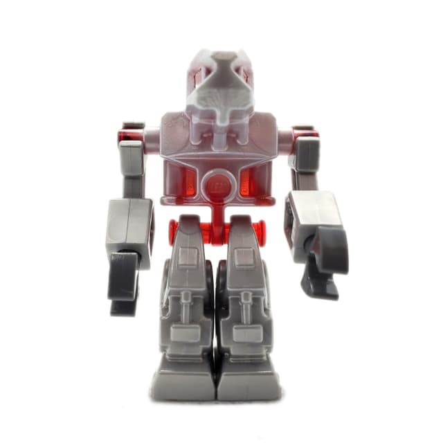 Devastator with Trans-Red Torso and Red Eyes