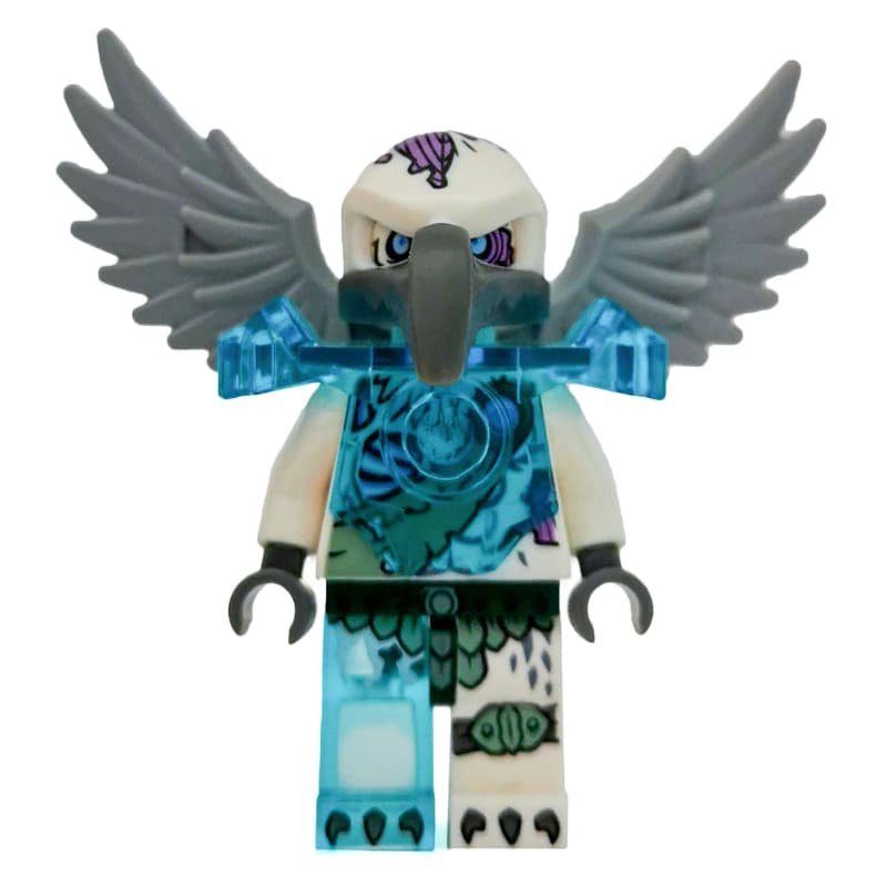 Voom Voom with Trans-Light Blue Shoulder Armor