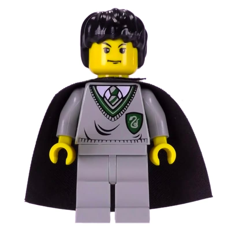 Tom Riddle, Yellow Skin, Slytherin Sweater with Crest, Cape