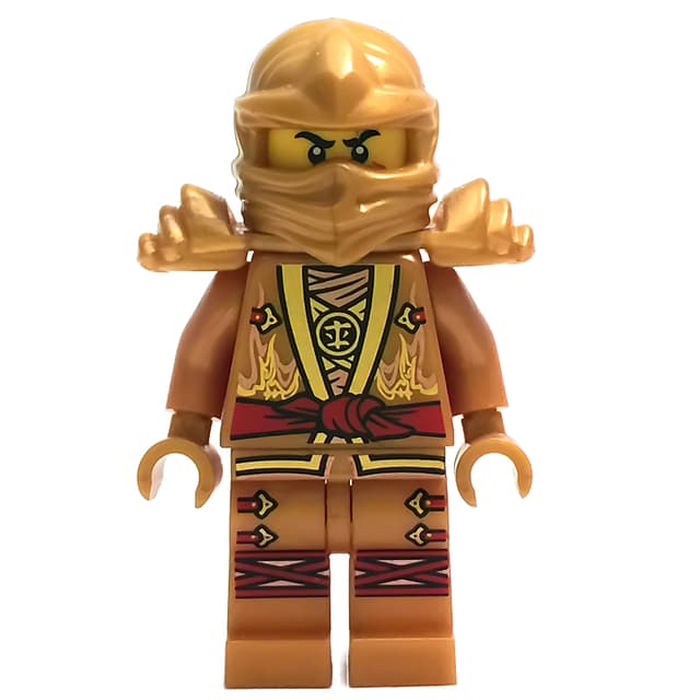 Kai in Golden Power Outfit
