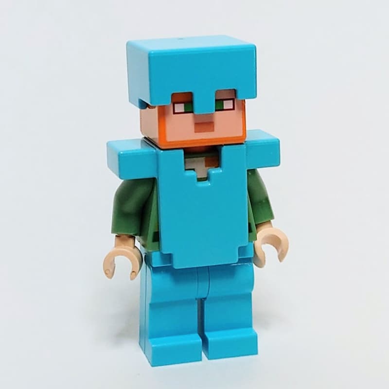 Alex with Medium Azure Helmet and Armor