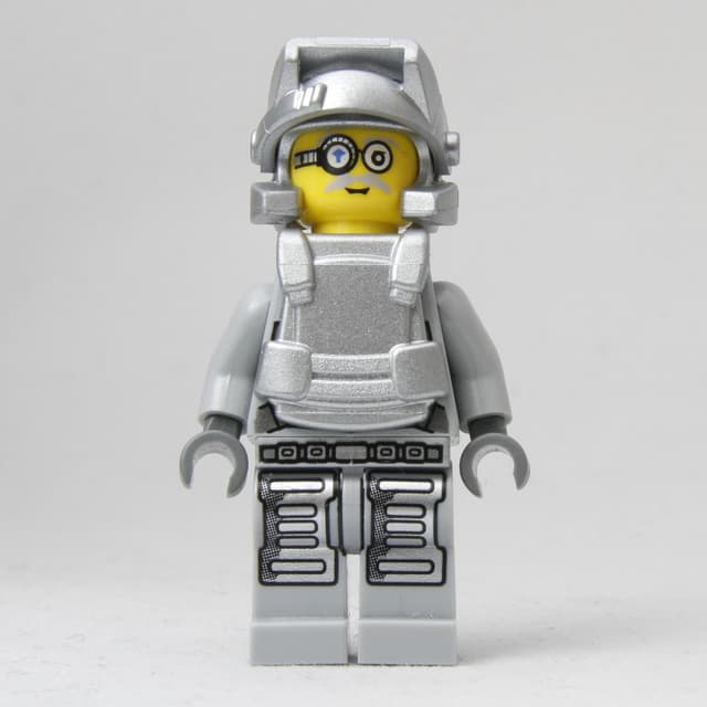 Brains, Light Bluish Gray with Armor