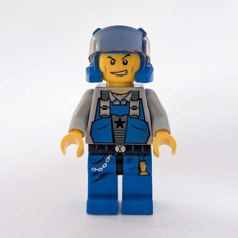 Doc, Blue, with Visor