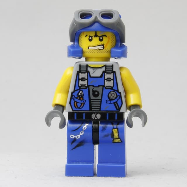 Rex, Blue, with Goggles