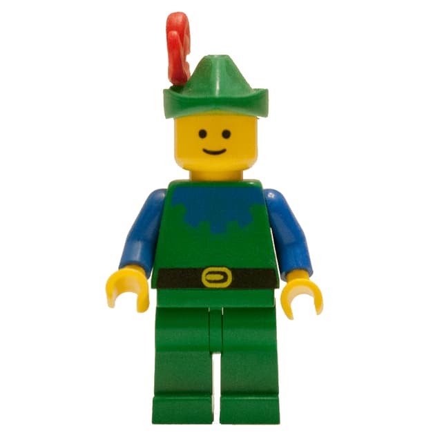 Forestman (Forestmen) - Blue, Red Triple-Plume