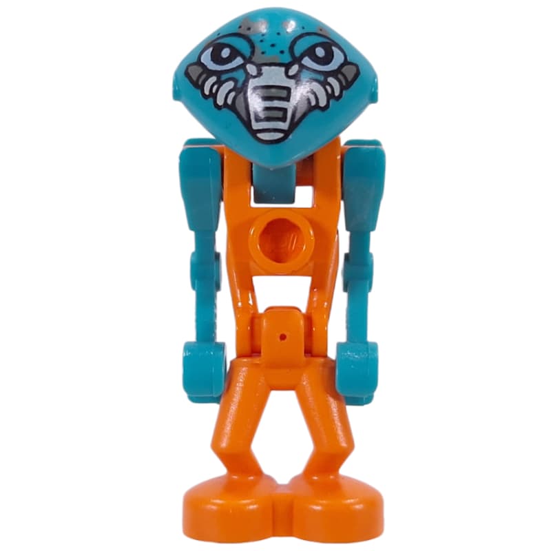 Martian, Orange with Face Mask