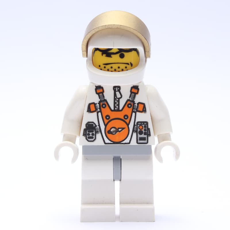 Mars Astronaut, Orange Sunglasses, Stubble