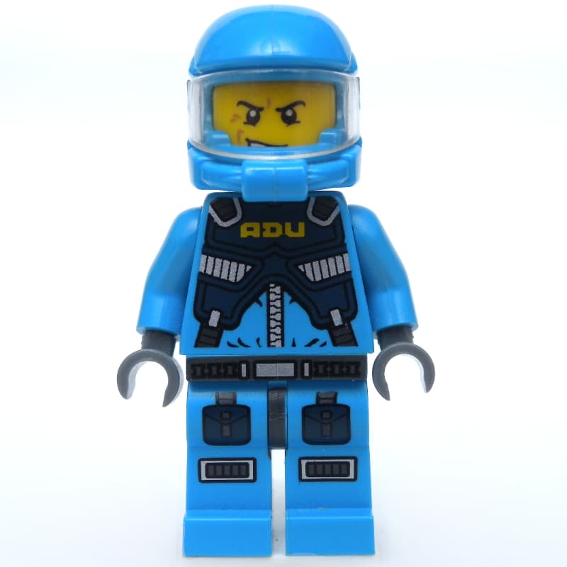 ADU Soldier, Snarl / Surprised, Dark Azure Hips