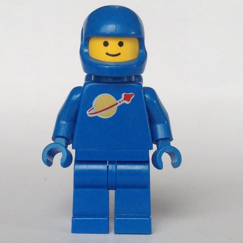 Classic Spaceman, Blue with Airtanks (2446 Helmet)