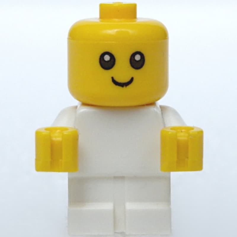 Baby, White Body - Head with no neck