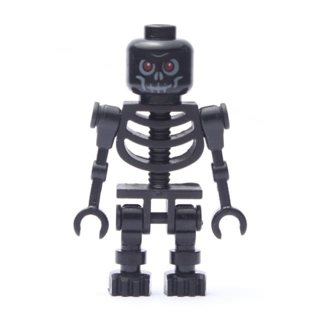 Skeleton, Red Eyes, Black