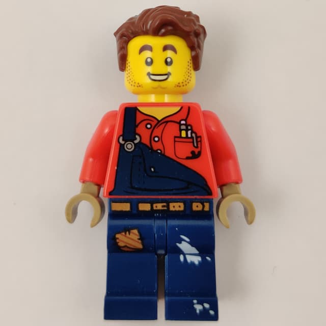 Harl Hubbs, Dark Blue Overalls