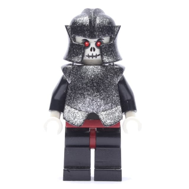 Skeleton Warrior Grimhelma, Speckle Black-Silver Armor and Helmet